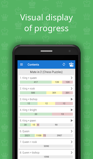Mate in 2 (Chess Puzzles) - Gameplay image of android game