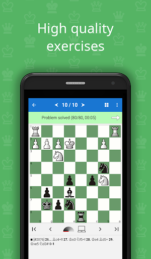 Mate in 3-4 (Chess Puzzles) - Gameplay image of android game
