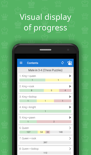Mate in 3-4 (Chess Puzzles) - Gameplay image of android game