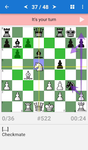 Chess Tactics Art (1400-1600) - Gameplay image of android game