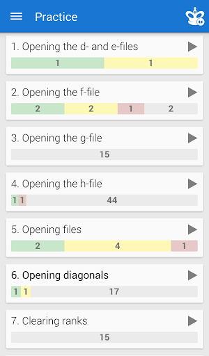 Chess Tactics Art (1400-1600) - Gameplay image of android game