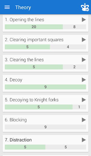 Chess Tactics Art (1400-1600) - Gameplay image of android game