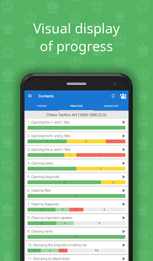 Chess Tactics Art (1600-1800) - Gameplay image of android game