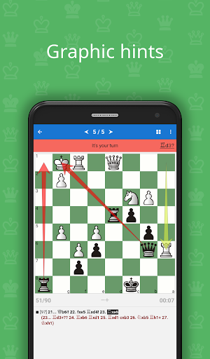Chess Tactics Art (1600-1800) - Gameplay image of android game