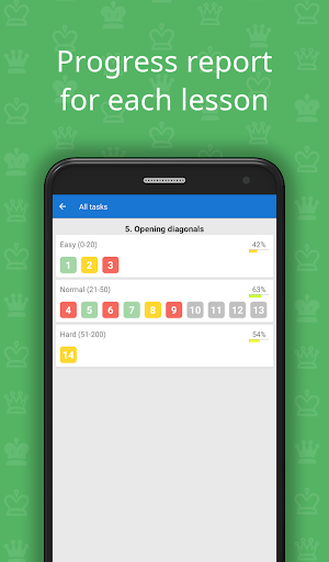 Chess Tactics Art (1600-1800) - Gameplay image of android game