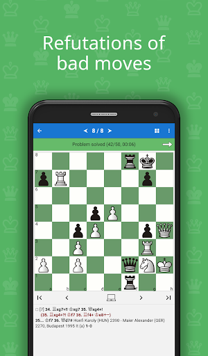 Chess Tactics Art (1600-1800) - Gameplay image of android game