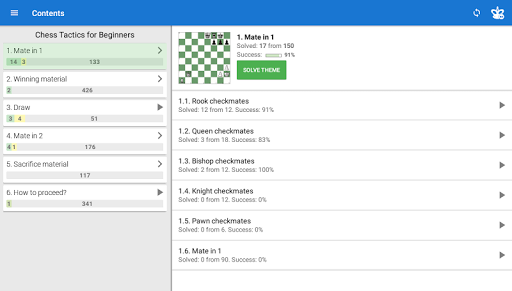 Chess Tactics for Beginners - Gameplay image of android game