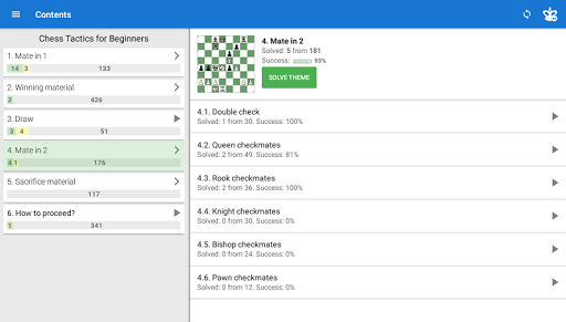 Chess Tactics for Beginners - Gameplay image of android game