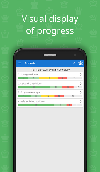 Training system by M Dvoretsky - عکس برنامه موبایلی اندروید