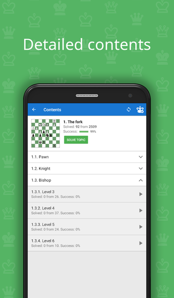 Elementary Chess Tactics ۱ - عکس بازی موبایلی اندروید