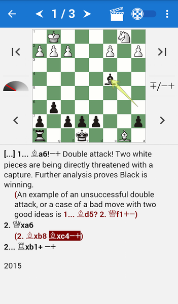 Encyclopedia Chess Informant 1 - Gameplay image of android game