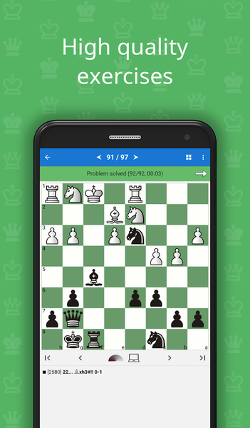 Mate in 1 (Chess Puzzles) - عکس بازی موبایلی اندروید