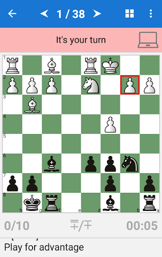 Chess Middlegame I - Gameplay image of android game