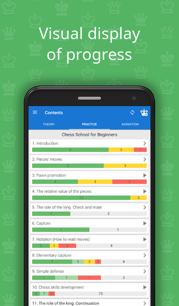 Chess School for Beginners - عکس برنامه موبایلی اندروید