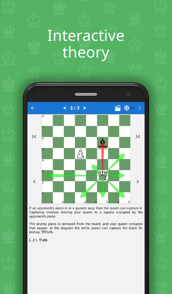 Chess School for Beginners - عکس برنامه موبایلی اندروید