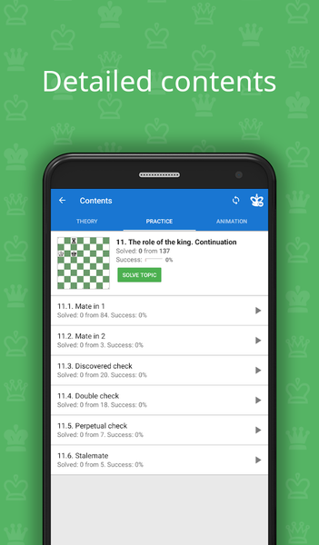 Chess School for Beginners - عکس برنامه موبایلی اندروید