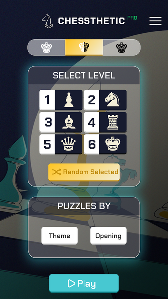 Chessthetic - Chess Tactics - Gameplay image of android game