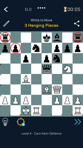 Chessthetic - Chess Tactics - Gameplay image of android game