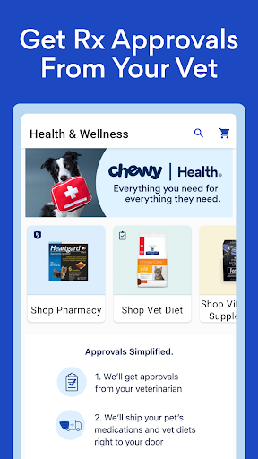 Chewy: Pet Shopping & Delivery - عکس برنامه موبایلی اندروید