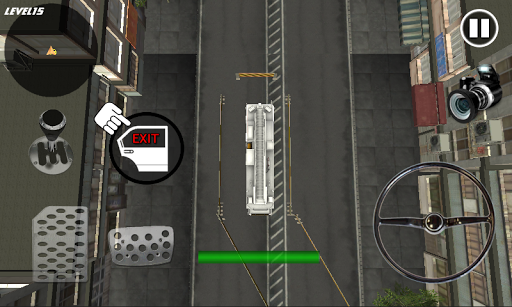 Crazy FireTruck Parking 3D - Gameplay image of android game