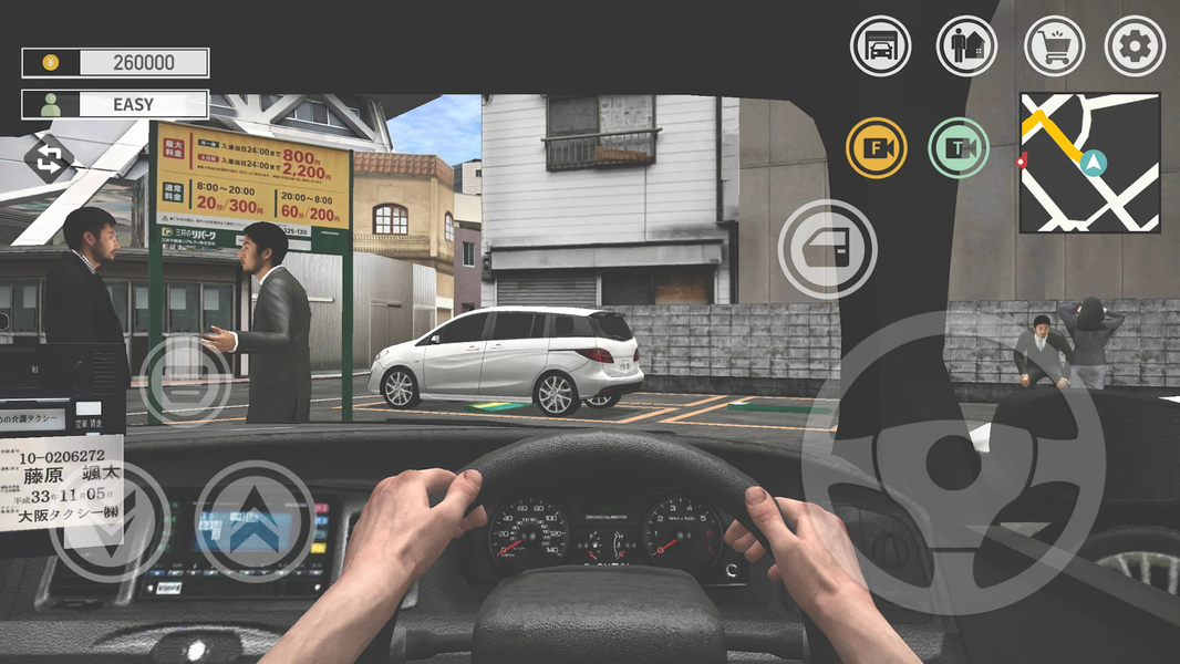 Japan Taxi Simulator : Driving - Gameplay image of android game