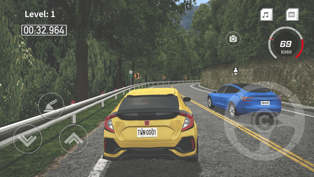 Taiwan Driver-Car Racing X Sim - Gameplay image of android game