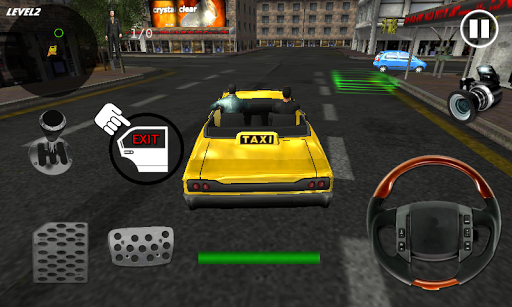 Extreme Taxi Crazy Driving Simulator Parking Games - عکس بازی موبایلی اندروید