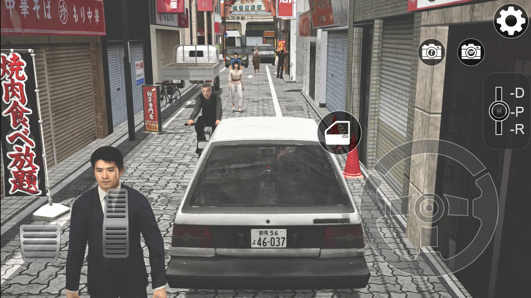 Tokyo Narrow Driving Escape 3D - عکس بازی موبایلی اندروید