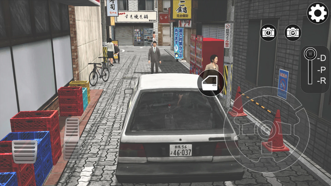 Tokyo Narrow Driving Escape ۳D - عکس بازی موبایلی اندروید