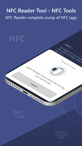 NFC Reader Tool - NFC Tools - Image screenshot of android app