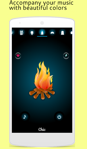 Music Light: Flashlight, Strob - Image screenshot of android app