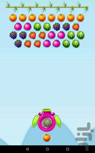 بازی پرتاب توپ (دختر توت فرنگی) - Image screenshot of android app