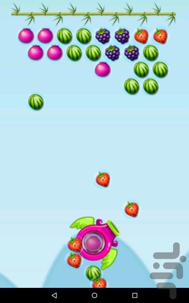 بازی پرتاب توپ (دختر توت فرنگی) - Image screenshot of android app