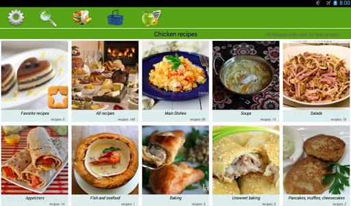 Chicken recipes - عکس برنامه موبایلی اندروید