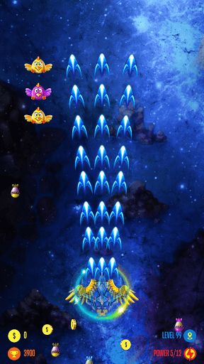 Chicken Attack Galaxy - عکس بازی موبایلی اندروید