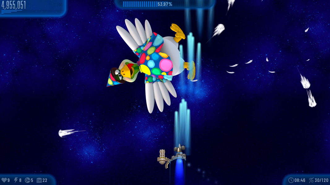 Chicken Invaders ۵ - عکس بازی موبایلی اندروید