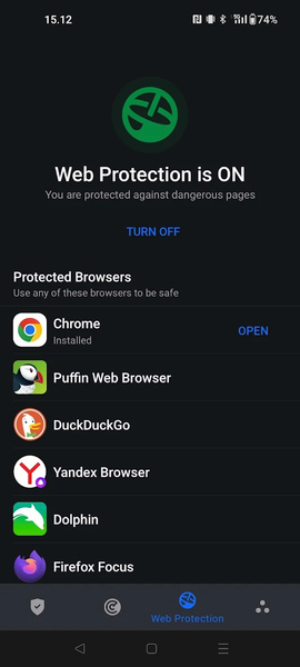 Chili Security for Android - عکس برنامه موبایلی اندروید