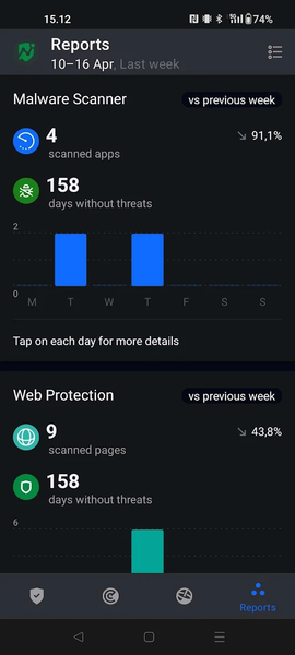 Chili Security for Android - عکس برنامه موبایلی اندروید