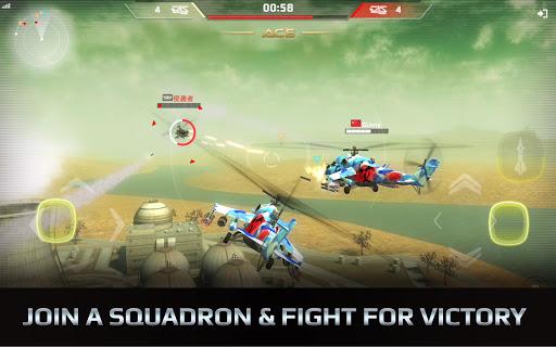 Battle Copters - Gameplay image of android game