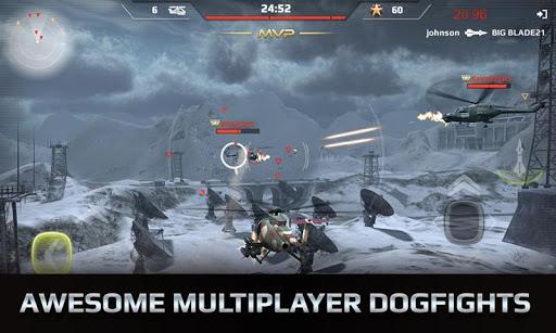 Battle Copters - Gameplay image of android game