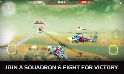Battle Copters - Gameplay image of android game