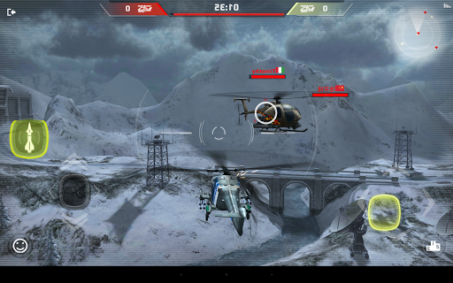 Battle Copters - Gameplay image of android game