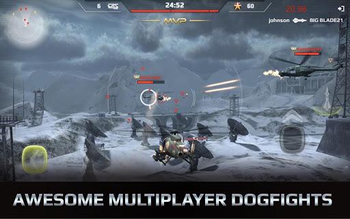 Battle Copters - Gameplay image of android game