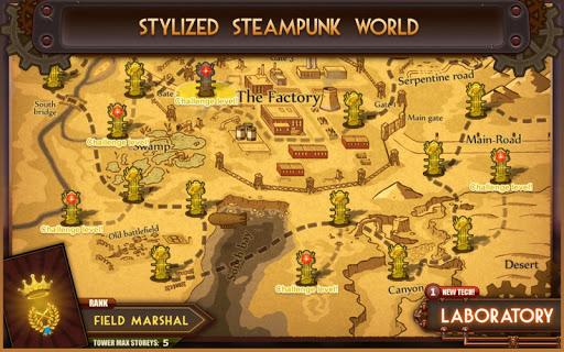 Steampunk Tower - Gameplay image of android game