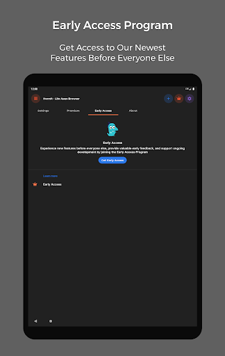 Hermit — Lite Apps Browser - Image screenshot of android app