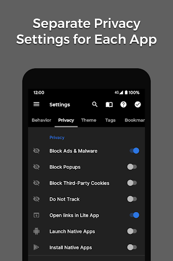 Hermit — Lite Apps Browser - Image screenshot of android app
