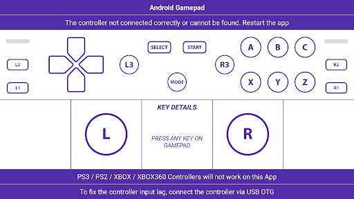 Gamepad Tester - عکس برنامه موبایلی اندروید