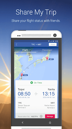 China Airlines App - عکس برنامه موبایلی اندروید