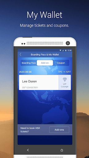 China Airlines App - عکس برنامه موبایلی اندروید