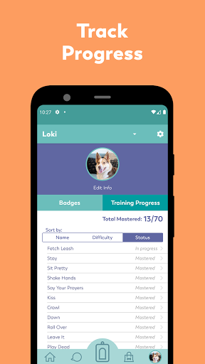 Puppr - Dog Training & Tricks - عکس برنامه موبایلی اندروید